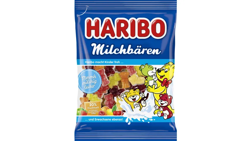 Haribo Fruchtgummi Milchbären 160 g