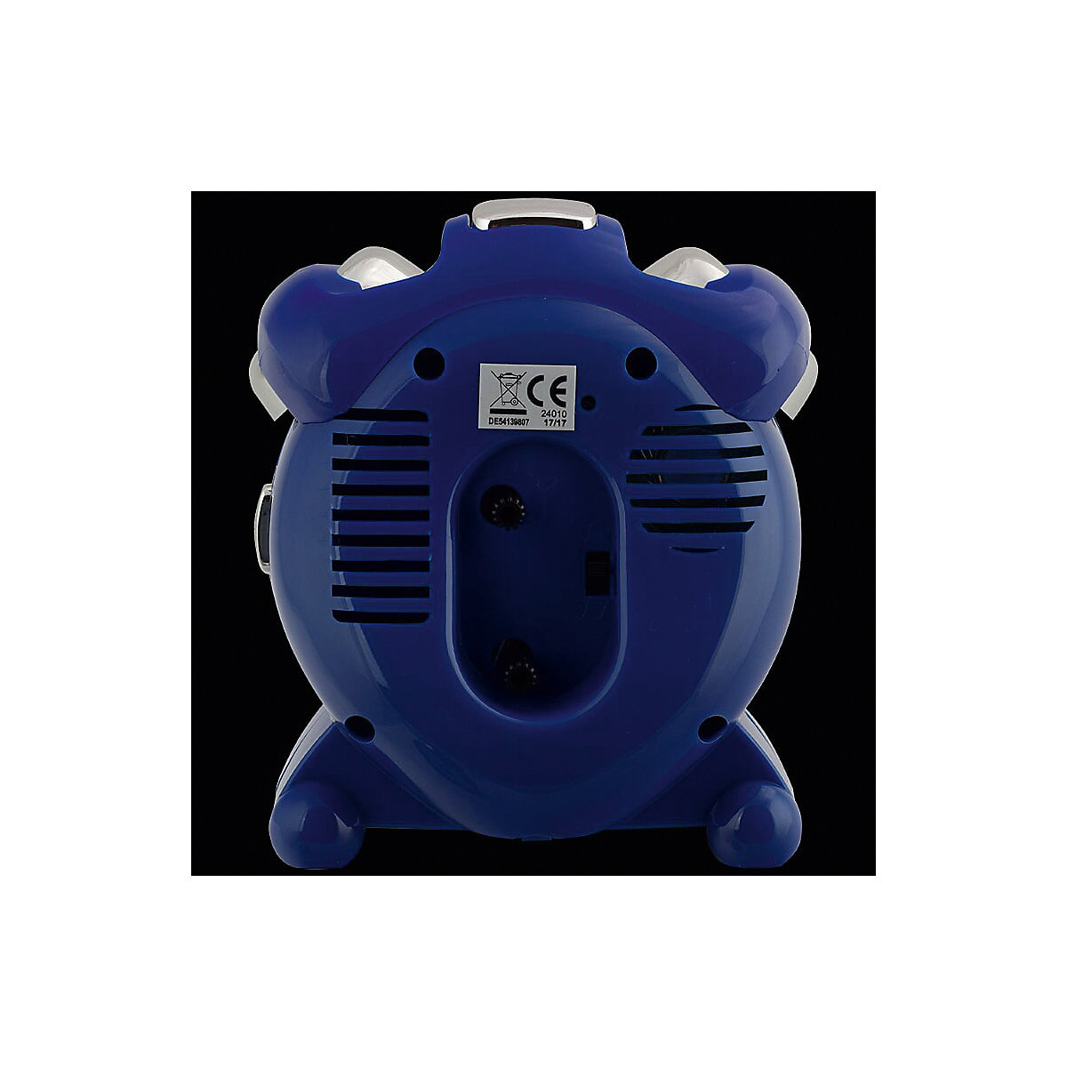 Kinderwecker mit Lernzifferblatt, blau