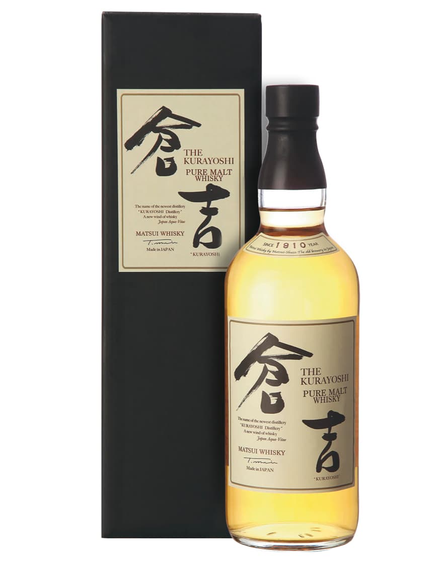 The Kurayoshi Pure Malt Whisky Matsui 0,7 ℓ, En Étui