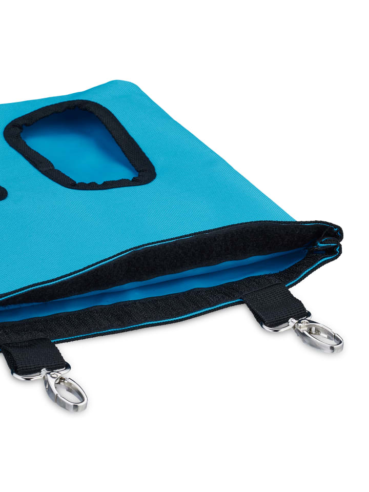 relaxdays Heutasche in Blau/ Schwarz - (B)25 x (H)31 cm günstig kaufen onesize
