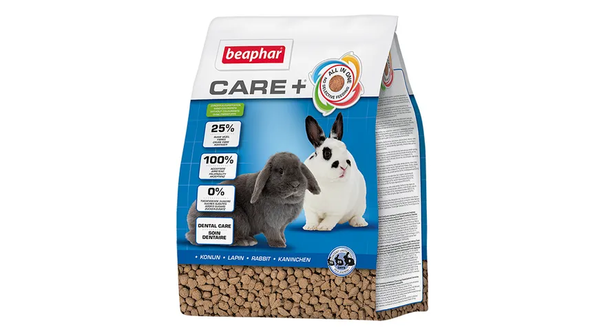 beaphar Nagerfutter Care+ Kaninchen 1,5kg 1.5 kg