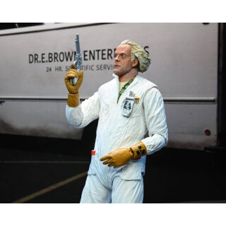Zurück in die Zukunft Actionfigur Ultimate Doc Brown (1985) 18 cm