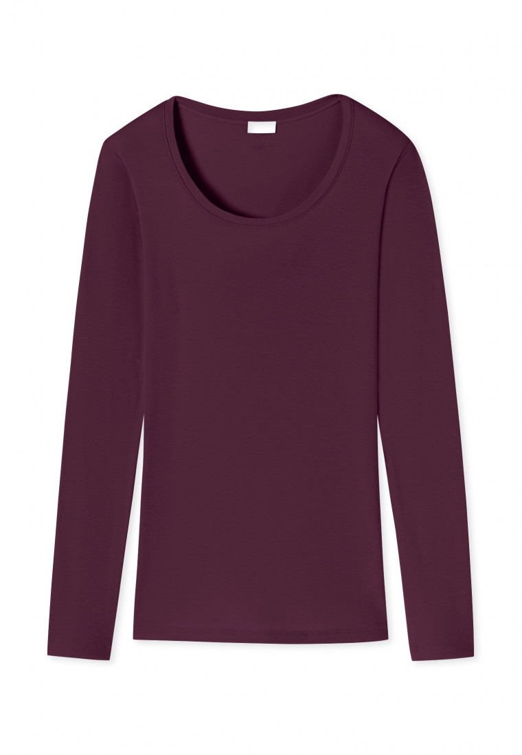 Shirt langarm pflaume - Revival Martina