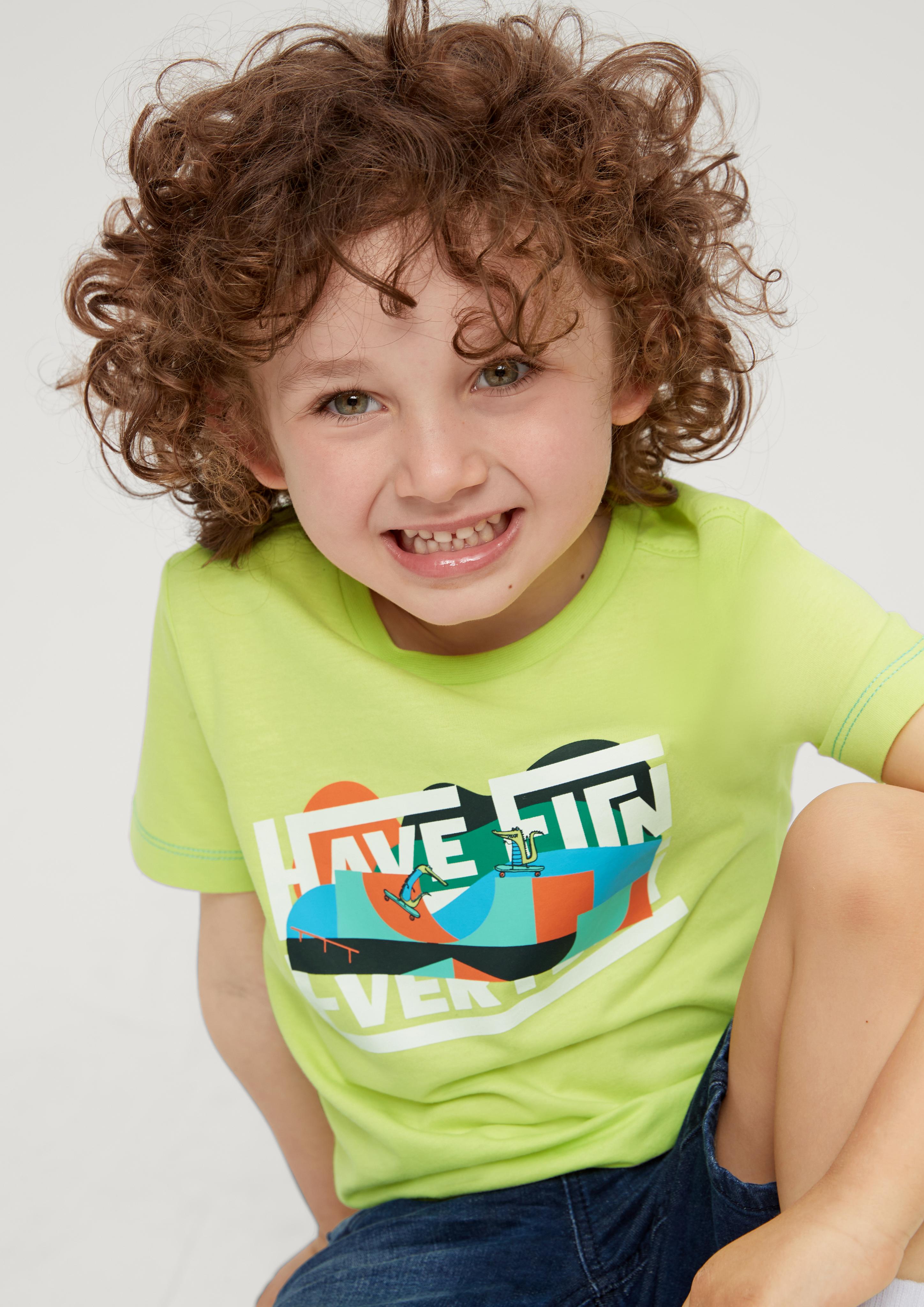 T-Shirt mit Print  2130640-7040