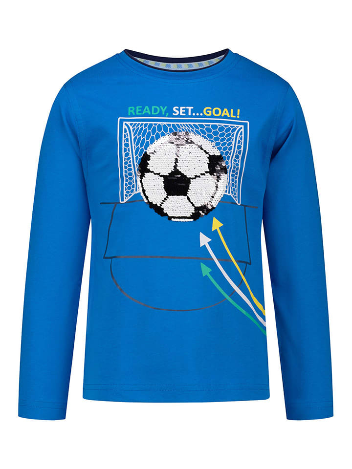 Salt and Pepper Longsleeve in Blau günstig kaufen