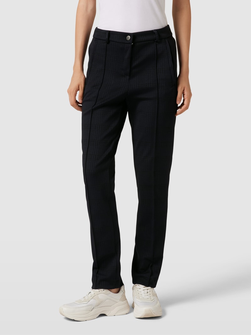 Super Slim Fit Hose mit Knopf- und Reißverschluss in marineblau