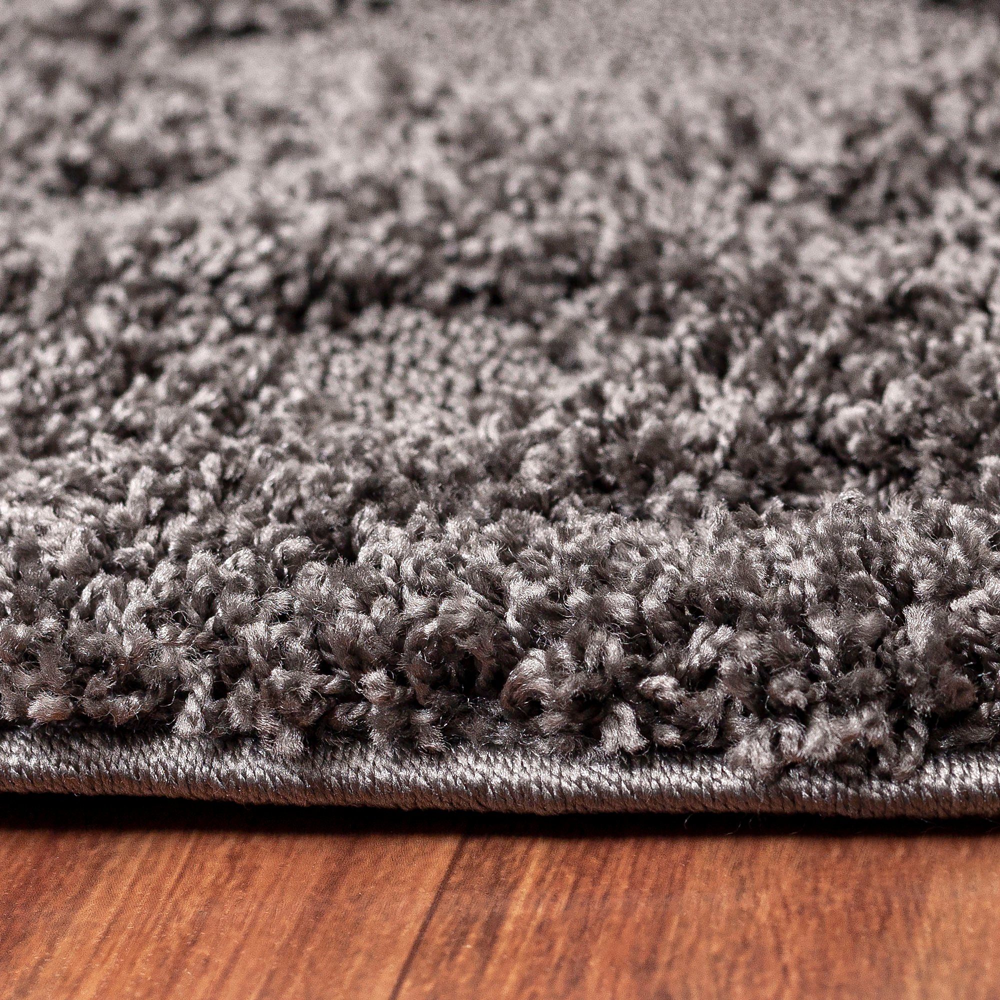 Hochflor-Teppich Luxus 3500, Sanat, rund, Höhe: 30 mm, robuster Langflor, weich, Wohnzimmer, Schlafzimmer