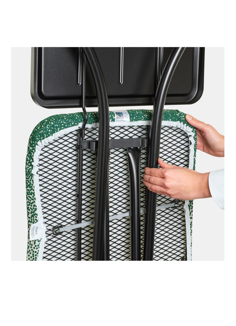 Asse da stiro Brabantia con supporto per unità vapore, 124 x 45 cm