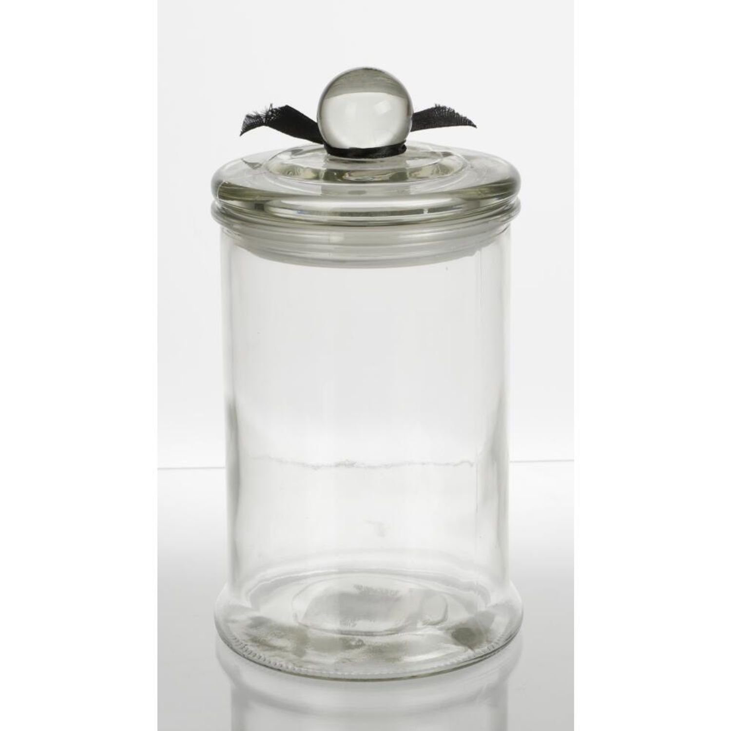BURI Vorratsdose Vorratsglas 640ml transparent Vorratsdose Aufbewahrungsglas Dekoglas, Glas