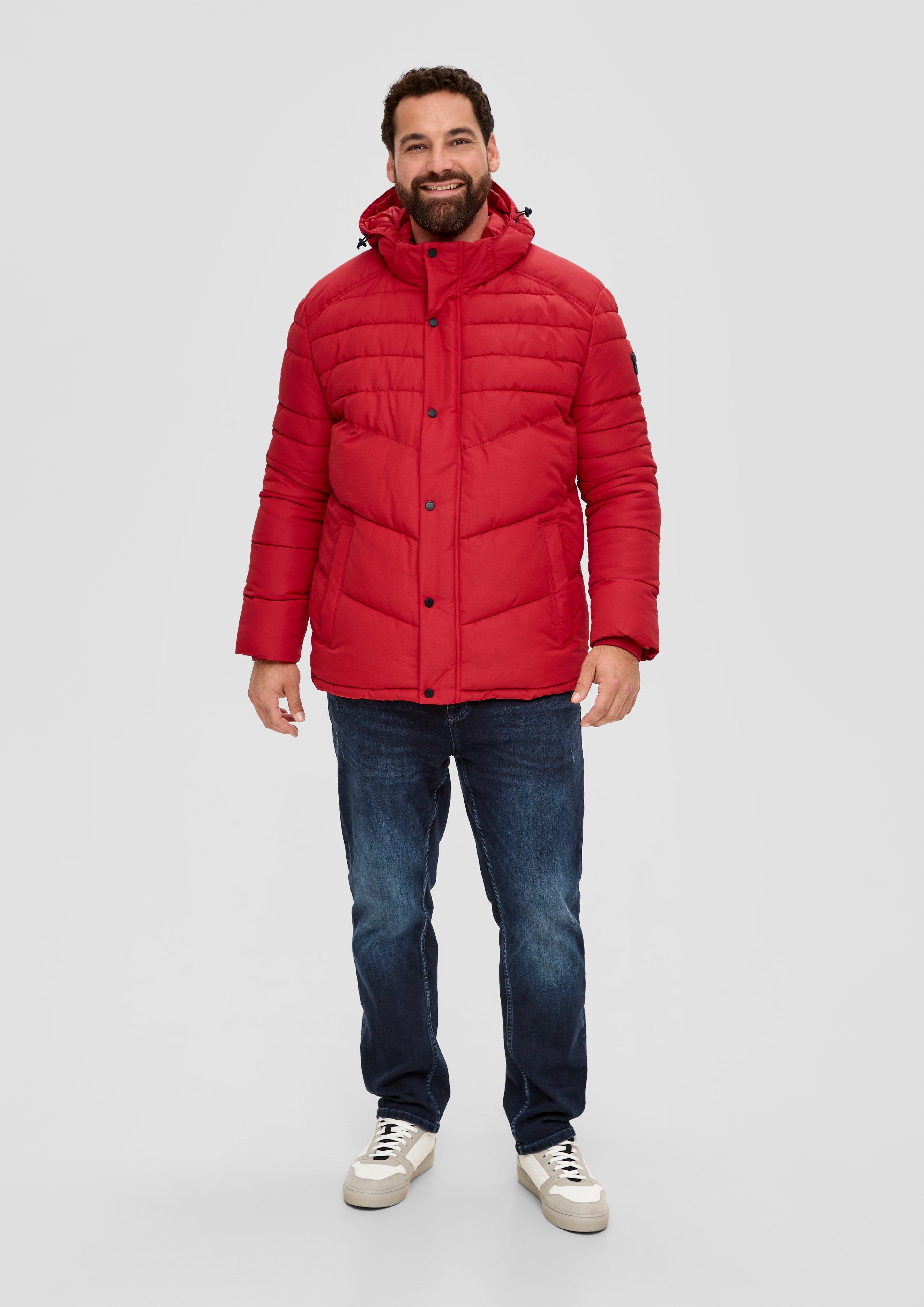 Sportive Steppjacke in strukturierter Qualität  2137154-3162