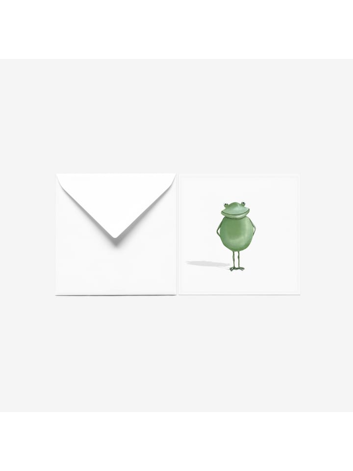 Dori's Prints Geburtstagskarte | 2er Set Karten mit Schildkröte und Frosch günstig kaufen onesize