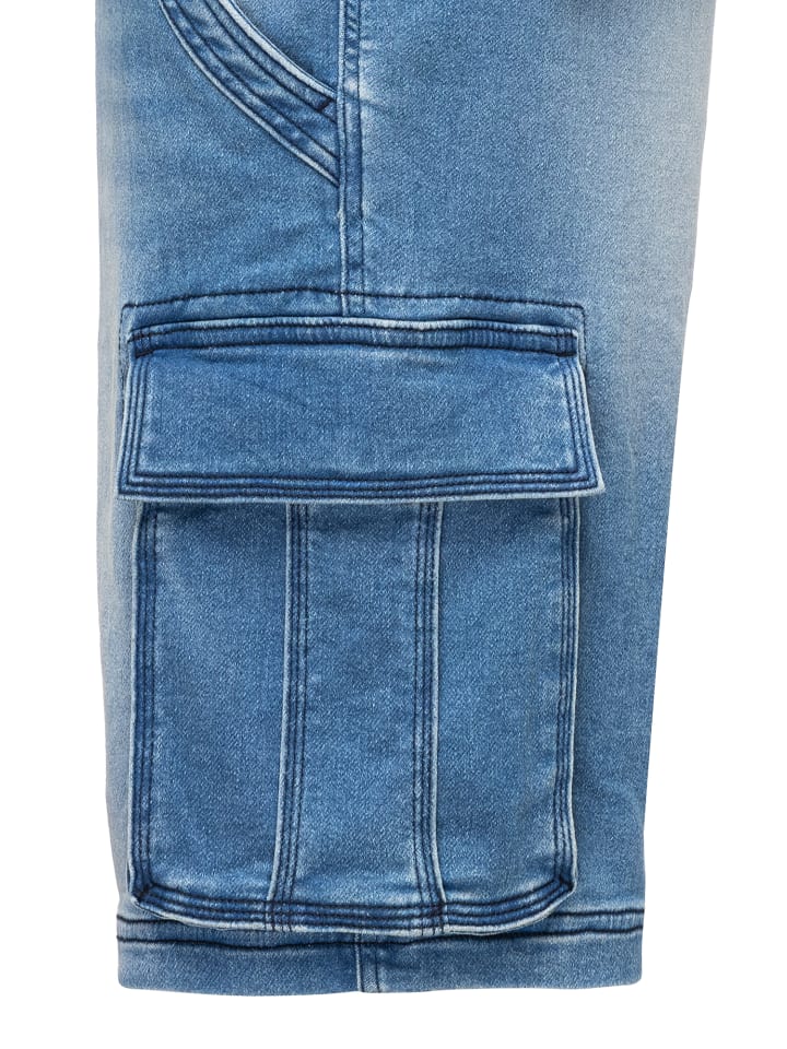 Amaci&Sons Jeansshorts FORT LEE in Hellblau günstig kaufen