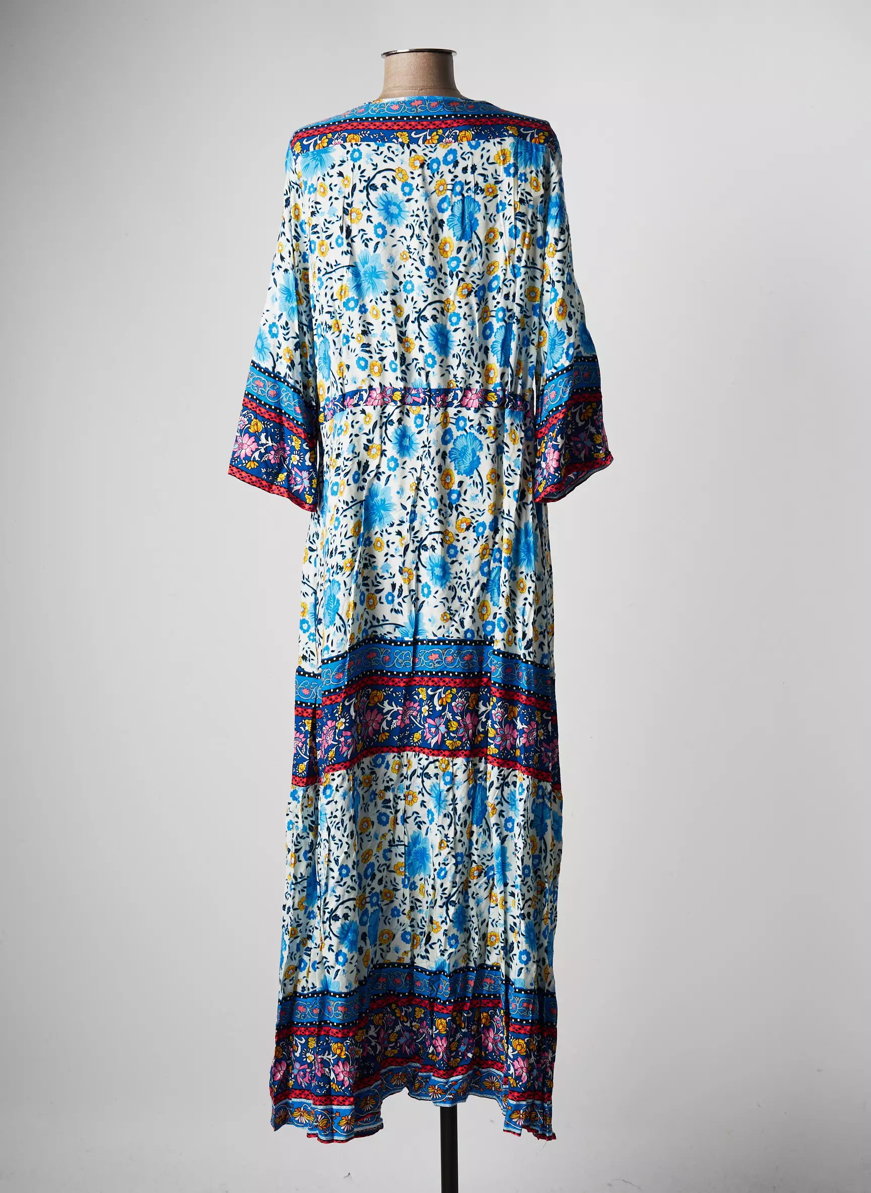 Opl Robes Longues Femme couleur bleu