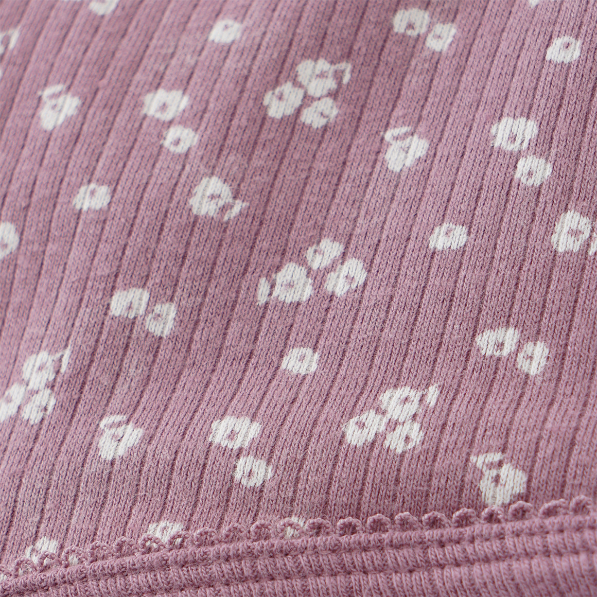 3 Mädchen Pantys mit Rippstruktur