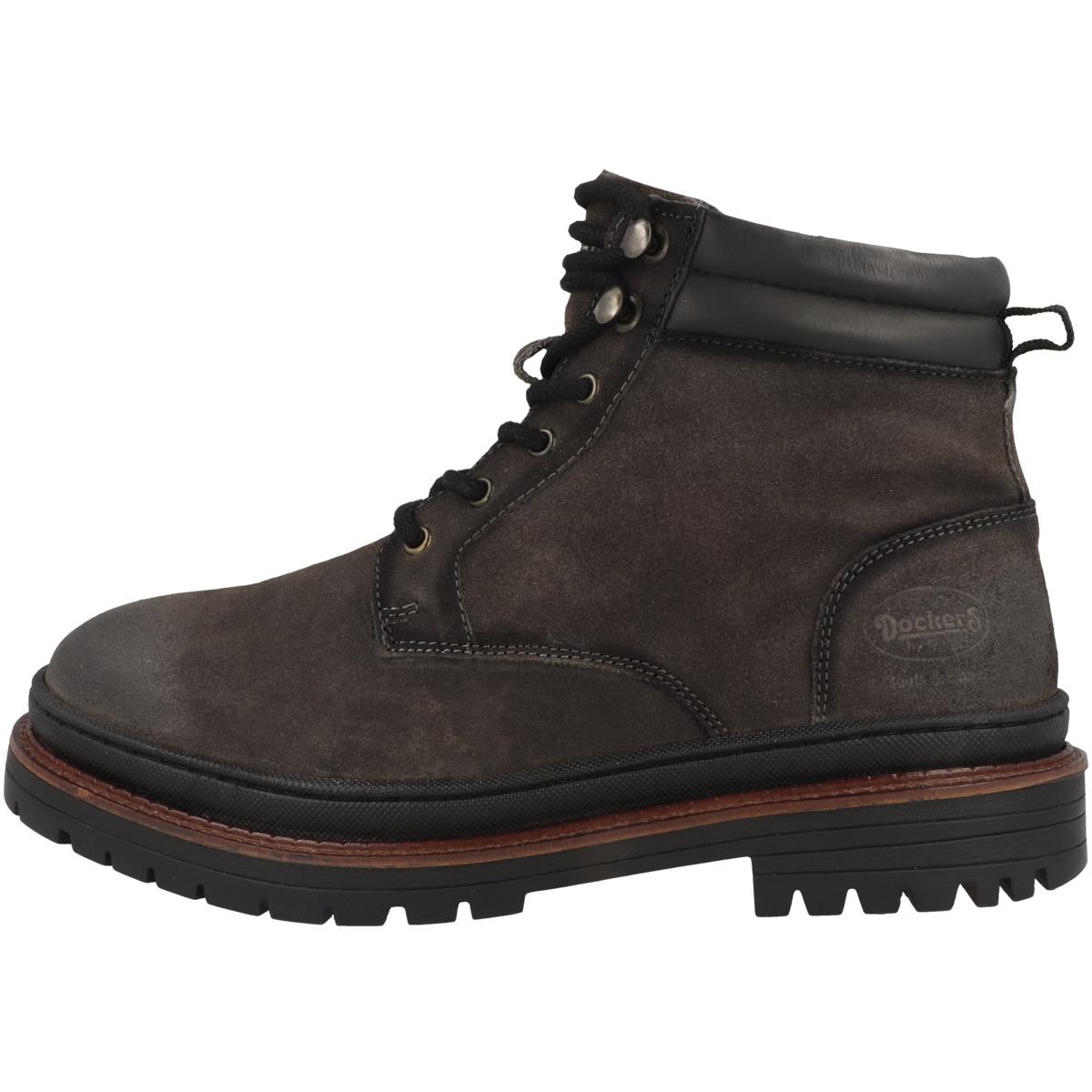 Dockers by Gerli 51CR001 Schnürboots dunkelgrau