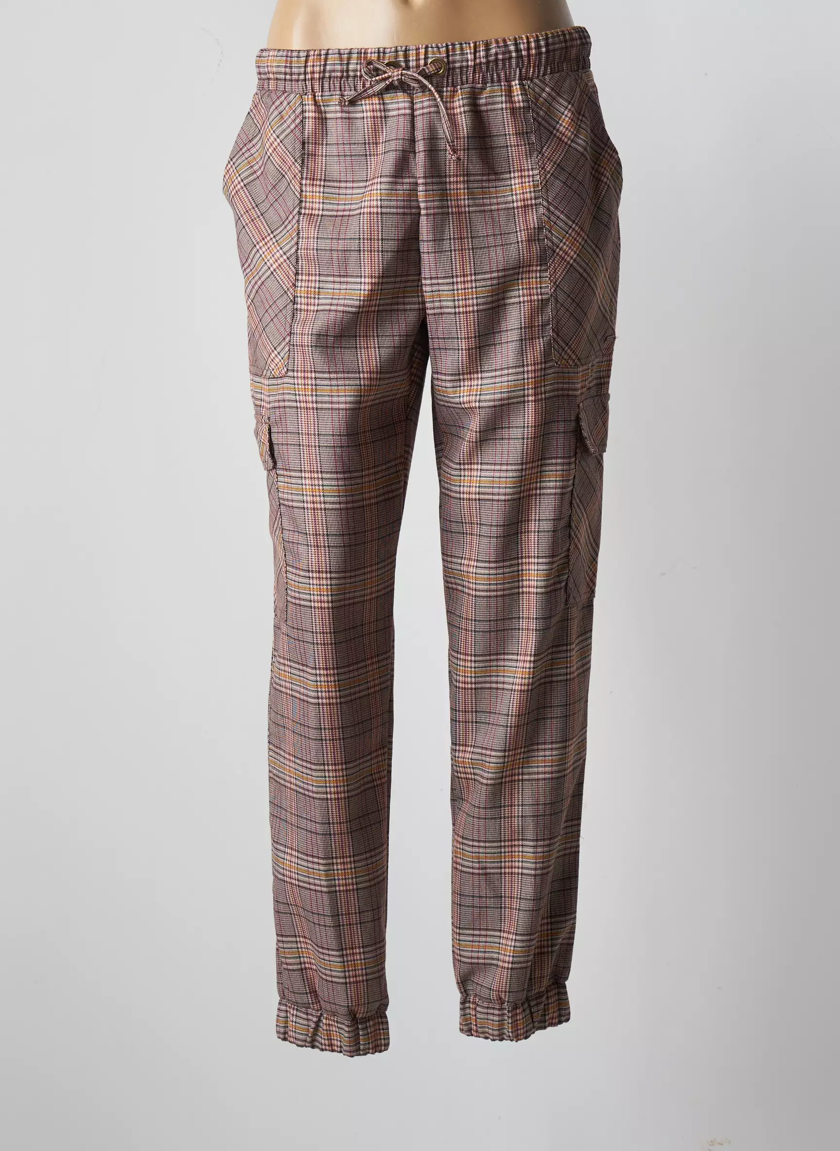 Banana Moon Pantalons Droits Femme couleur marron
