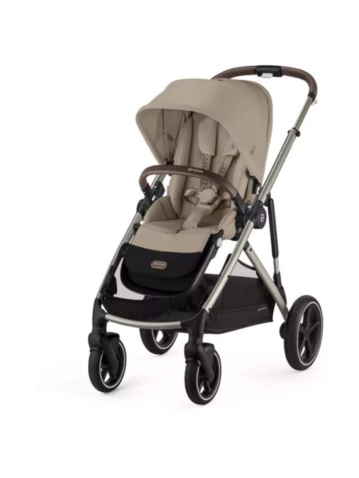 Cybex Cybex Gazelle S Kinderwagen - Farbe: Almond Beige / Gestell Taupe günstig kaufen onesize