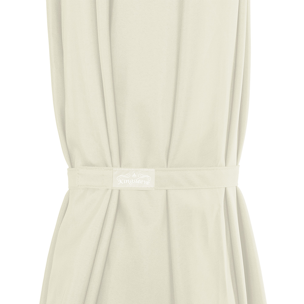 Kingsleeve Sonnenschirm Beige Alu Ø330cm