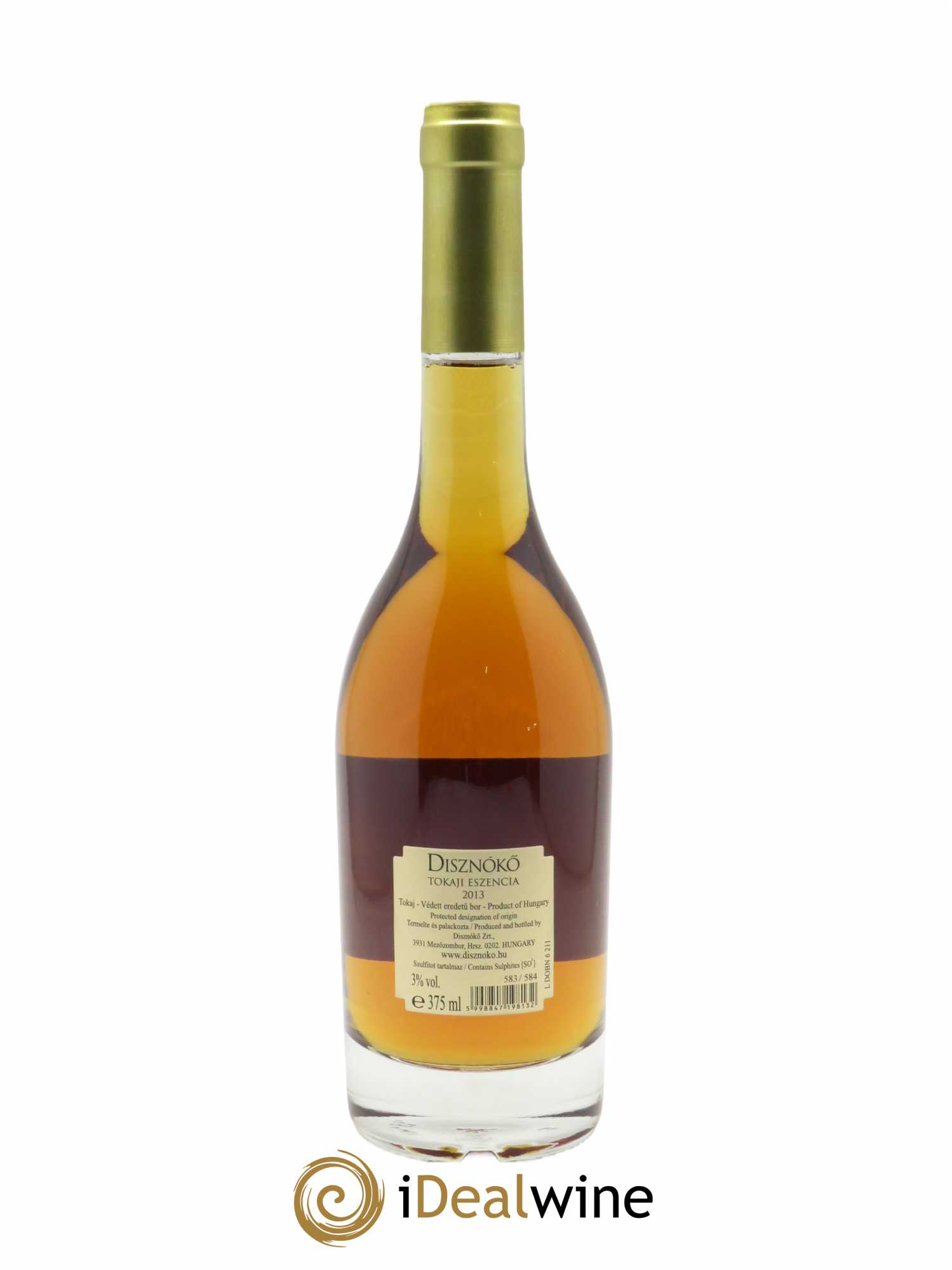 Tokaji Eszencia Disznoko (Domaine)  2013 - Lot de 1 Demi-bouteille