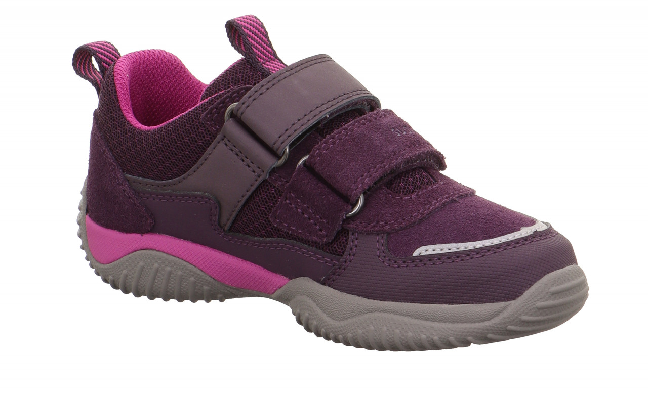 STORM - Lila/PinkSneaker low mit Klettverschluss