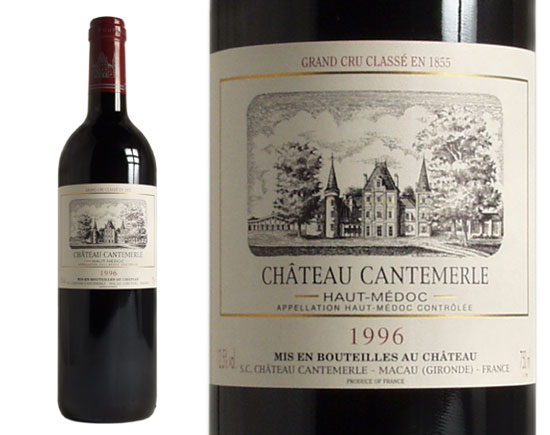 Château Cantemerle 1996 Bordeaux Haut-Médoc