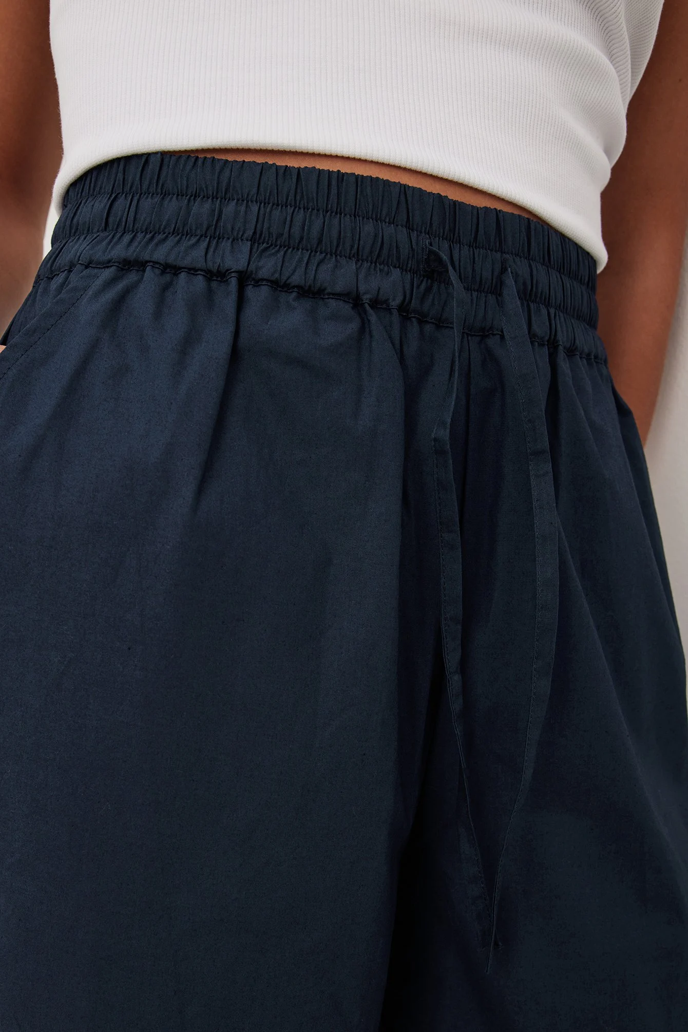 Baumwollhose mit elastischem Bund