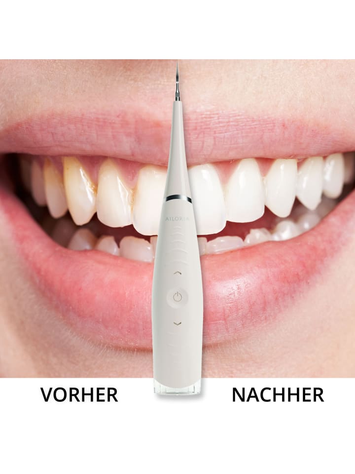 Ailoria DEPLAQUED Schall-Zahnreiniger in weiß günstig kaufen onesize