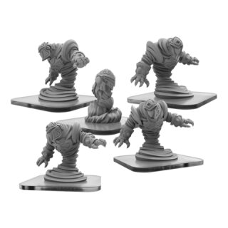 Monsterpocalypse Elemental Champions Unit - Air Kami & Fire Avatar (metal) (EN)