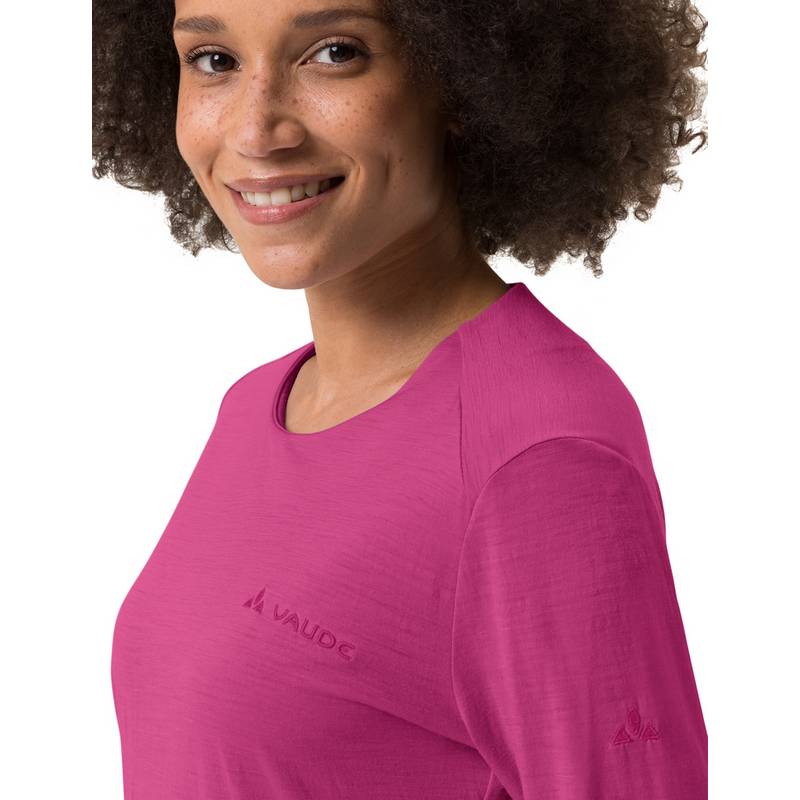VAUDE Women's Yaras LS Wool Shirt T-Shirt Damen