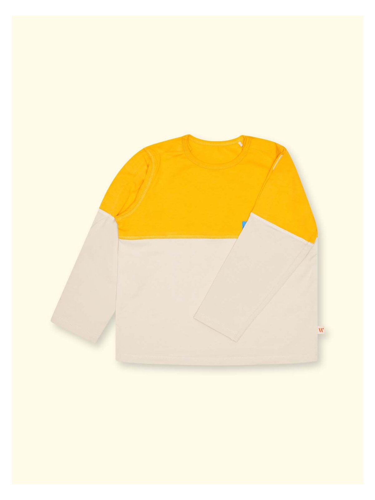 Wombly Oskar Langarmshirt creme