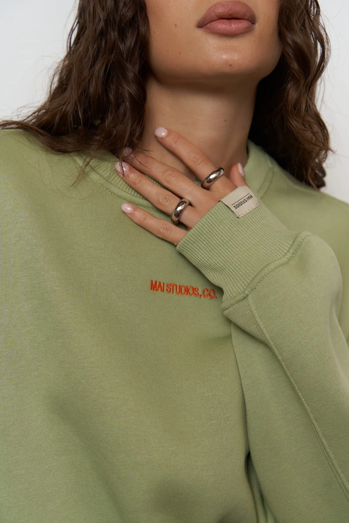 MAİ COLLECTİON  Street Studios Çağla Oversize-Sweatshirt