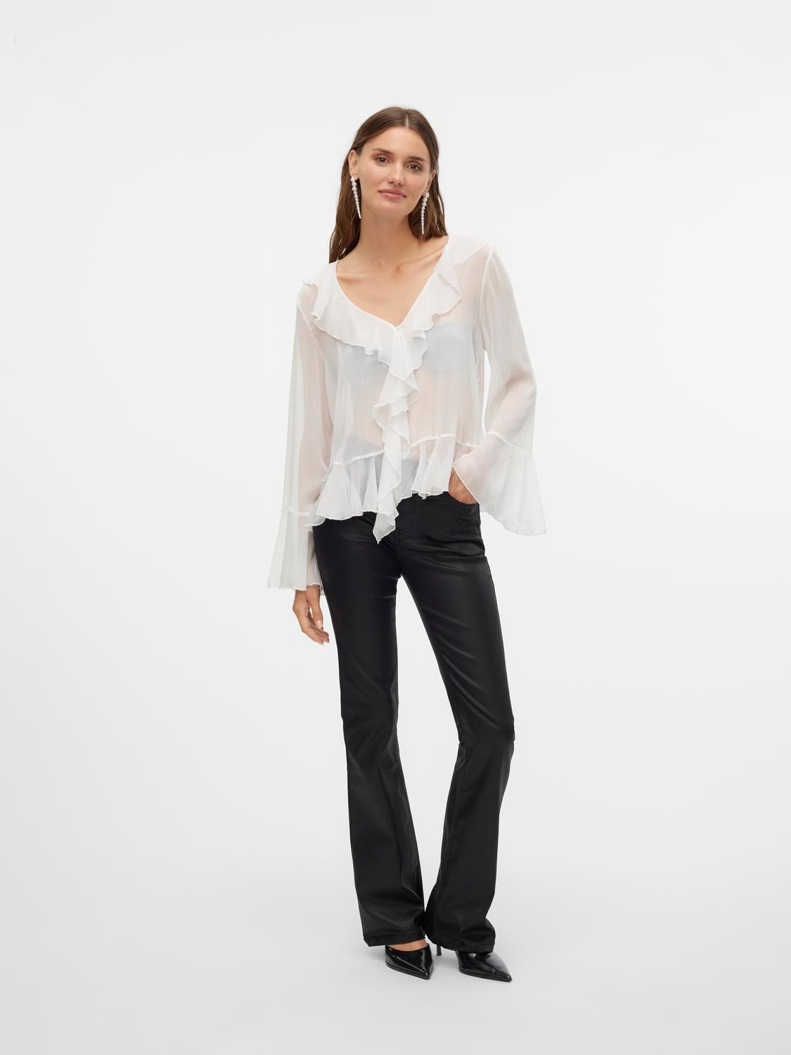 VMFLASH Mid Rise Ausgestellt Jeans