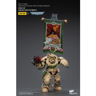 Warhammer 40k Actionfigur: Dark Angels - Deathwing Ancient with Company Banner