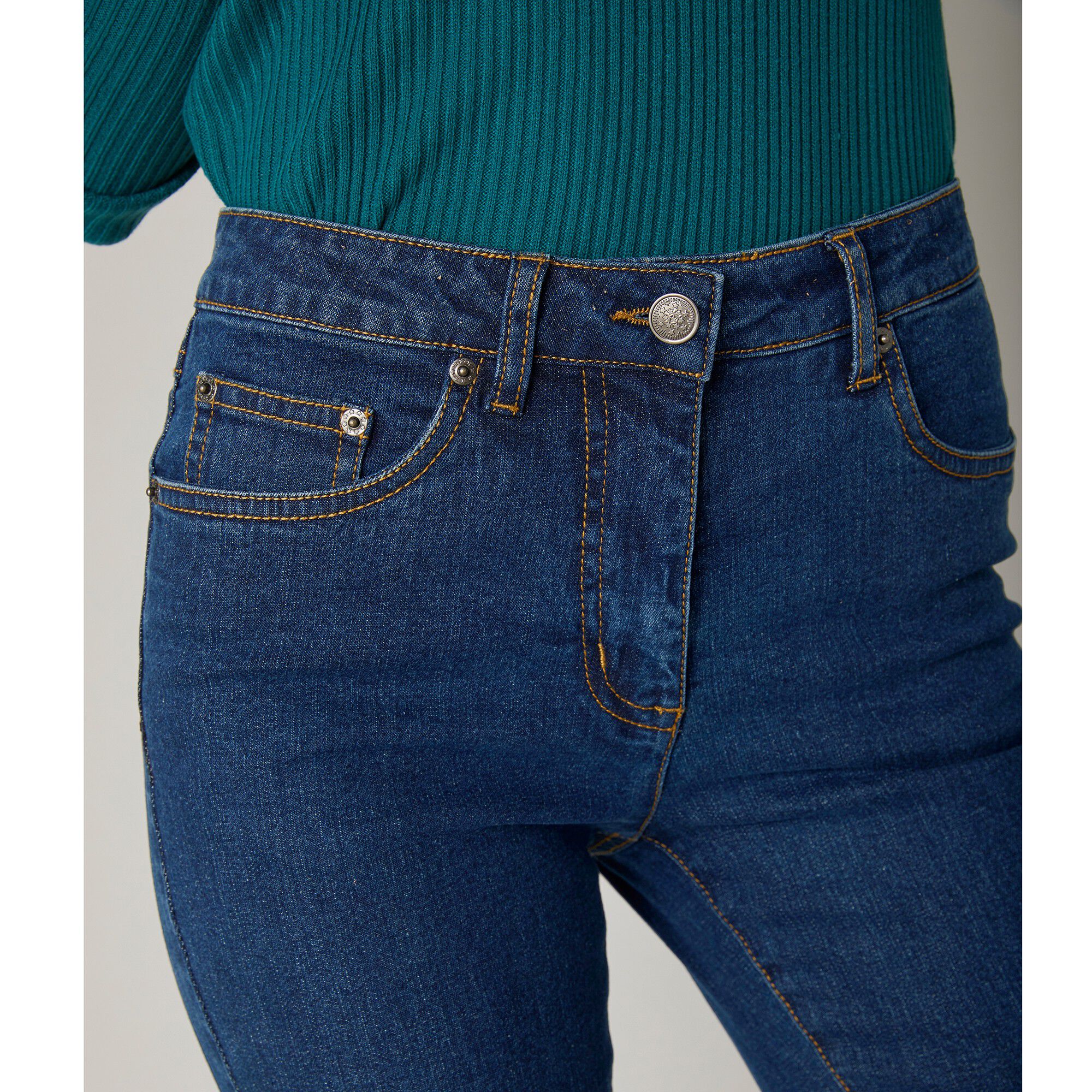 Jean coupe droite stretch