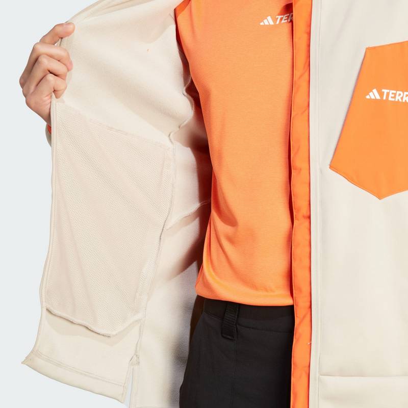 adidas TERREX Xperior Medium Hooded Fleecejacke Fleecejacke Herren