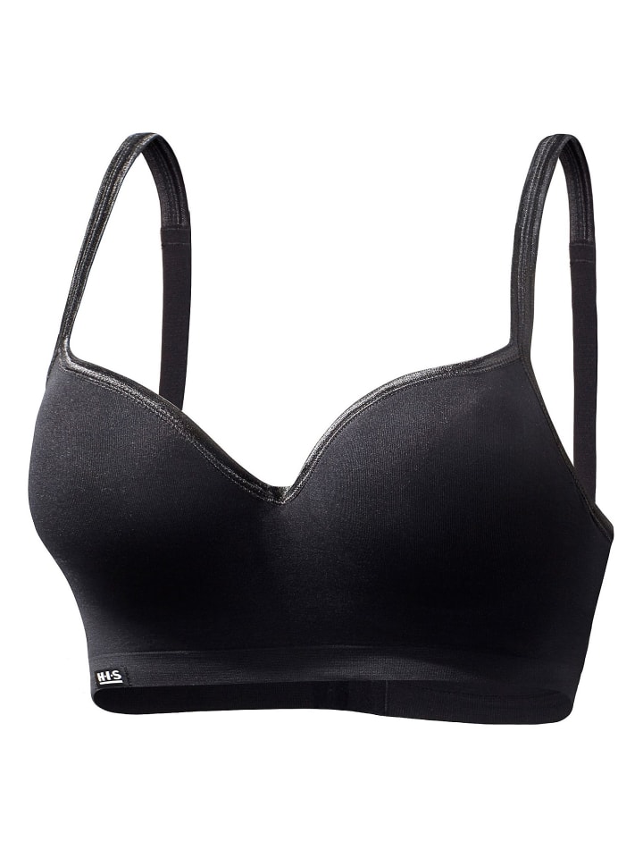 H.I.S Sport-BH in schwarz günstig kaufen