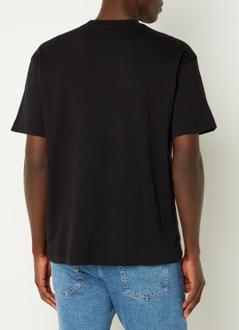 Tricou elastic cu logo Calvin Klein