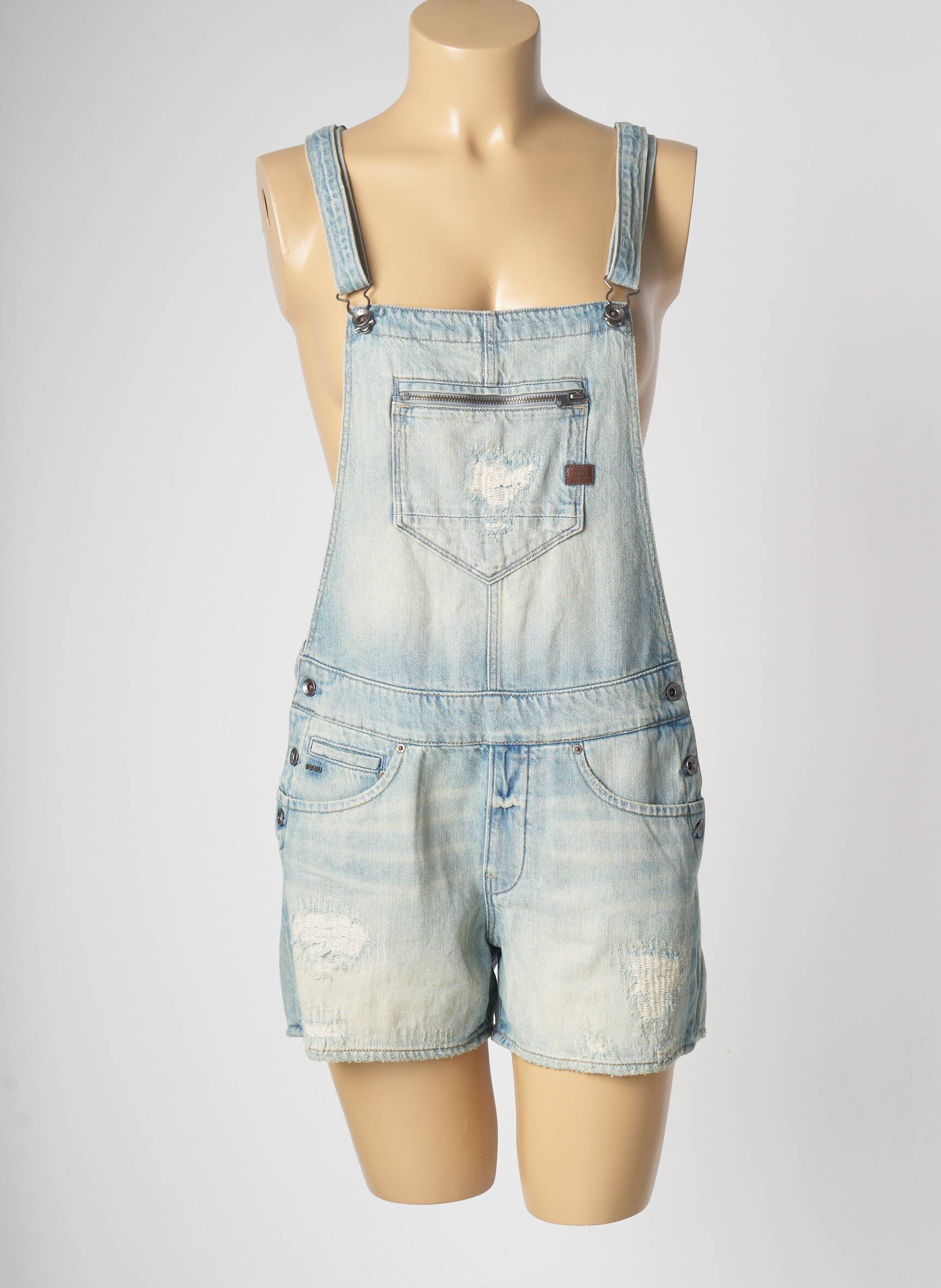 G Star Salopettes Femme couleur bleu