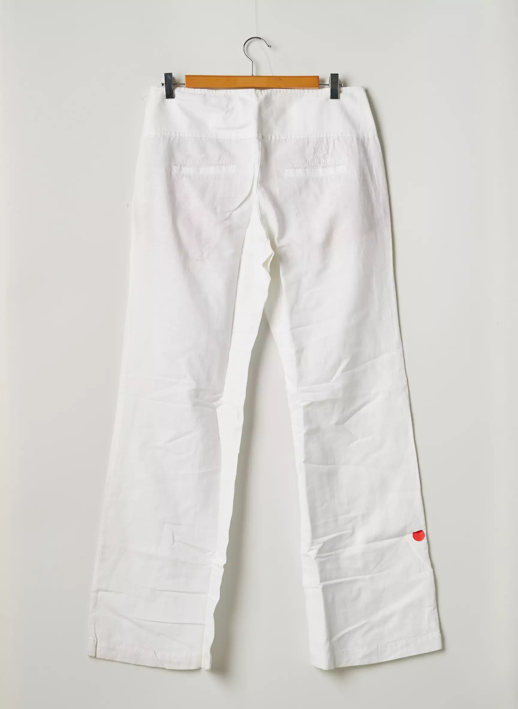 Freeman T Porter Pantalons Larges Femme couleur blanc