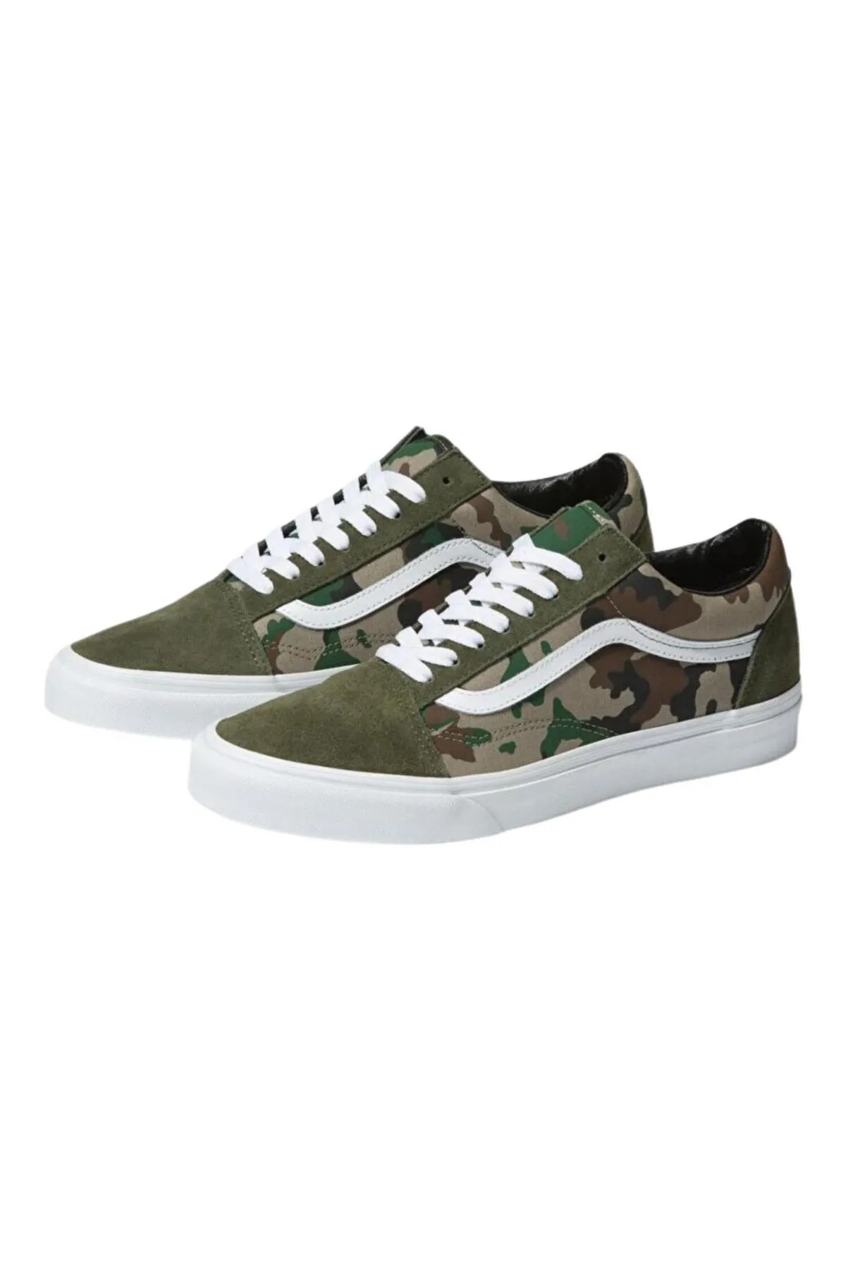 Vans  Sneaker „Old Skool“ in Grün mit Muster