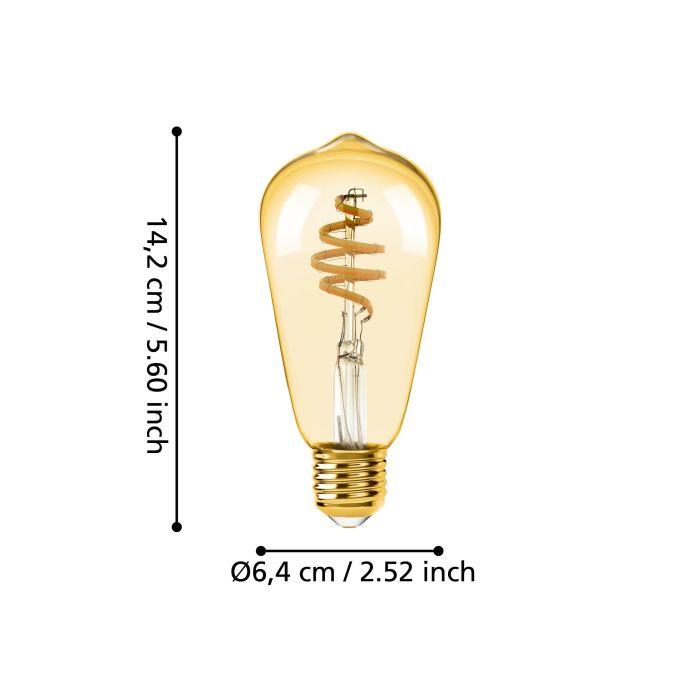 EGLO E27 LED Filament Z-Leuchtmittel