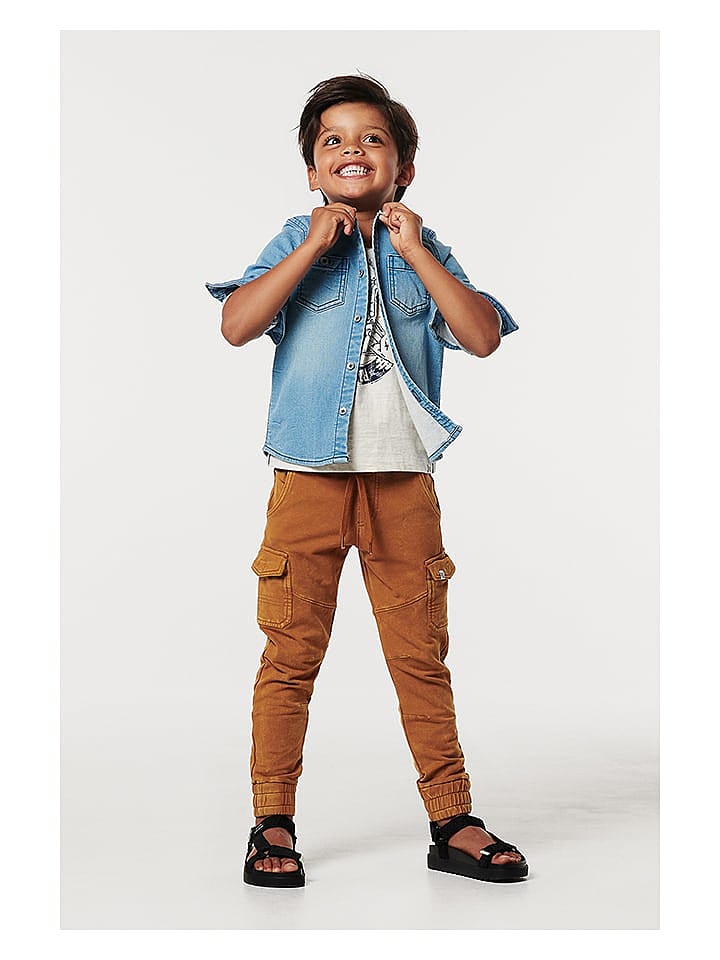 Noppies Jeanshemd in Blau günstig kaufen 128