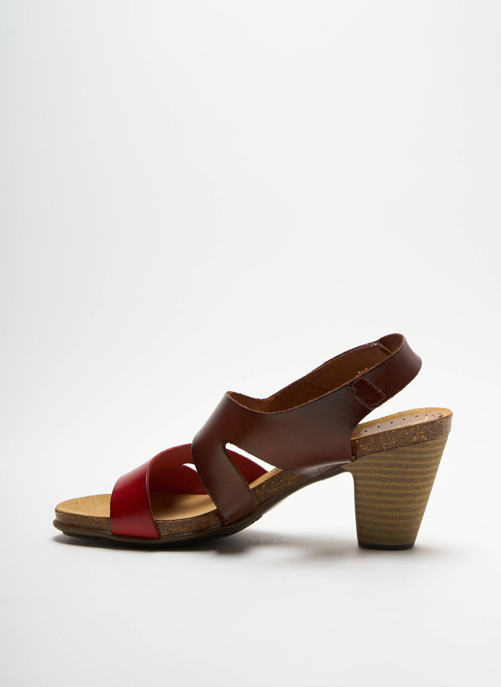 Kadancia Sandales Nu Pieds Femme couleur rouge