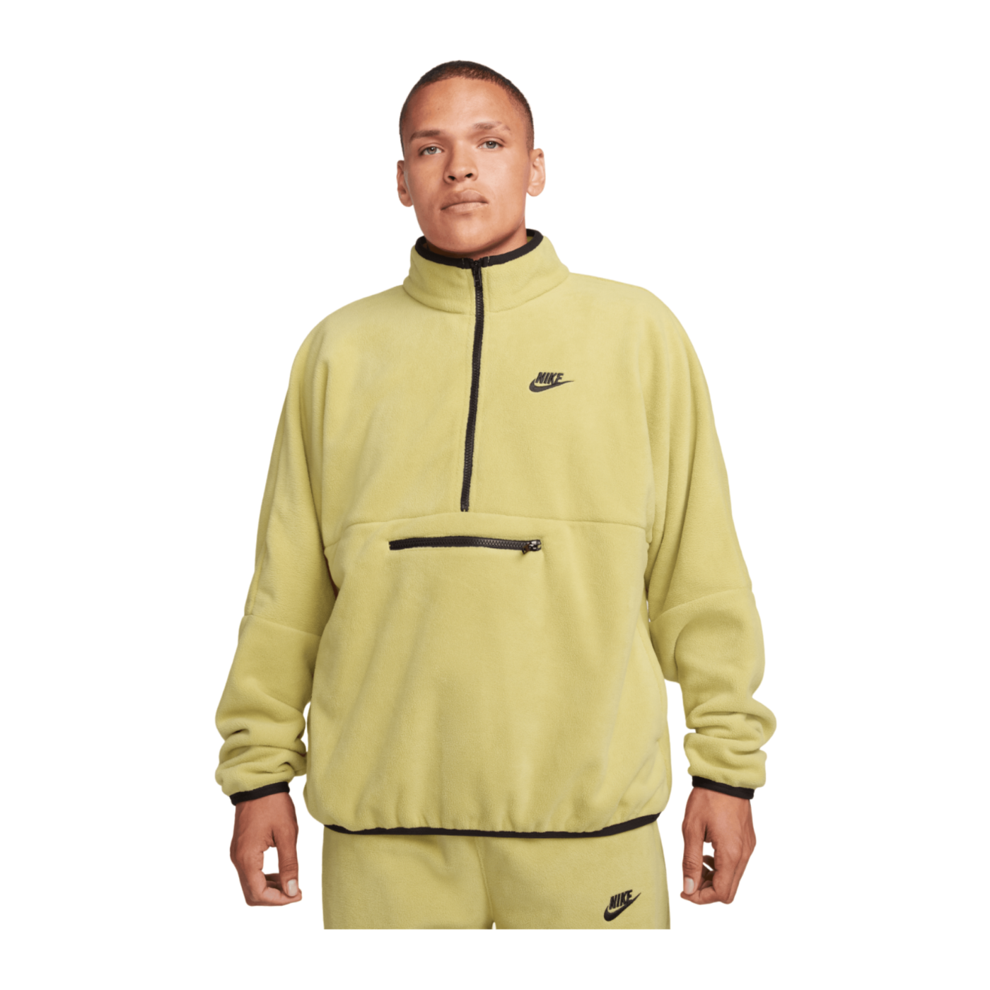 Nike Club Fleece Polar Fleece Sweatshirt Gelb F720