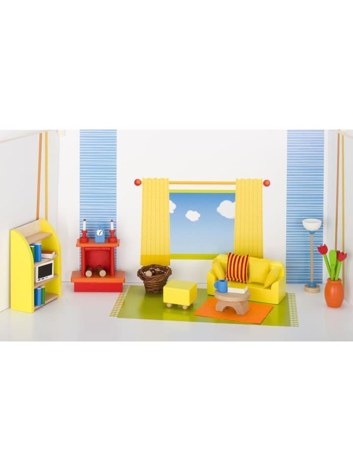 Goki Puppenmöbel  Wohnzimmer, ab 3 Jahre günstig kaufen onesize