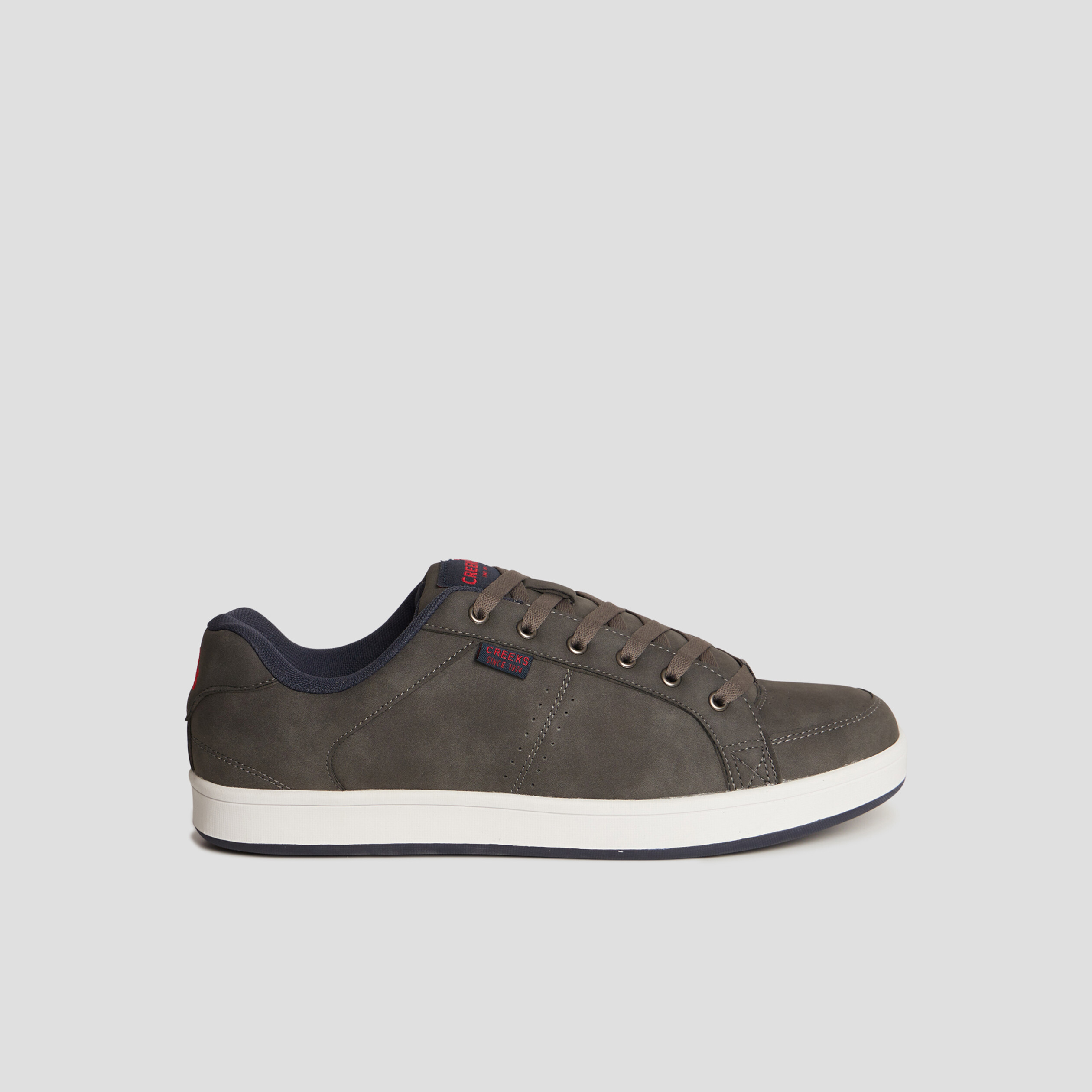 Tennis à lacets Creeks gris homme | La Halle