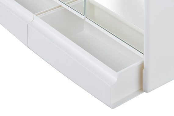 jokey Spiegelschrank Topas ECO weiß, 60 cm Breite
