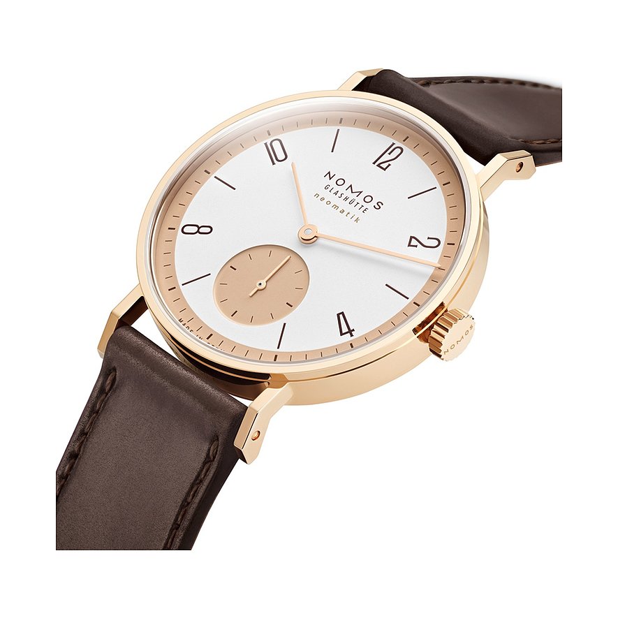 Nomos Glashütte Unisexuhr Tangente Roségold neomatik - 175 Years