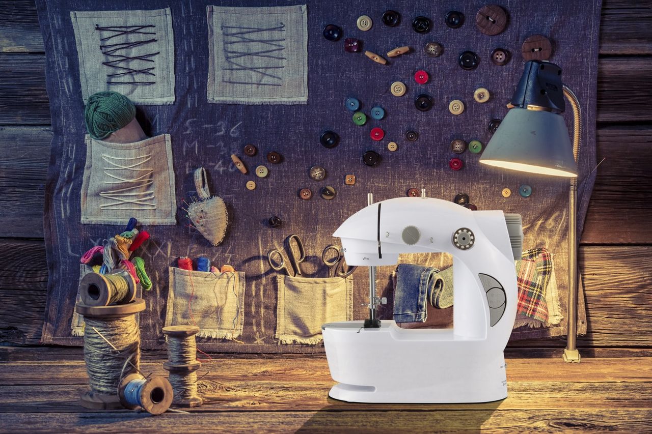 VENECON GOODS Mini-Nähmaschine