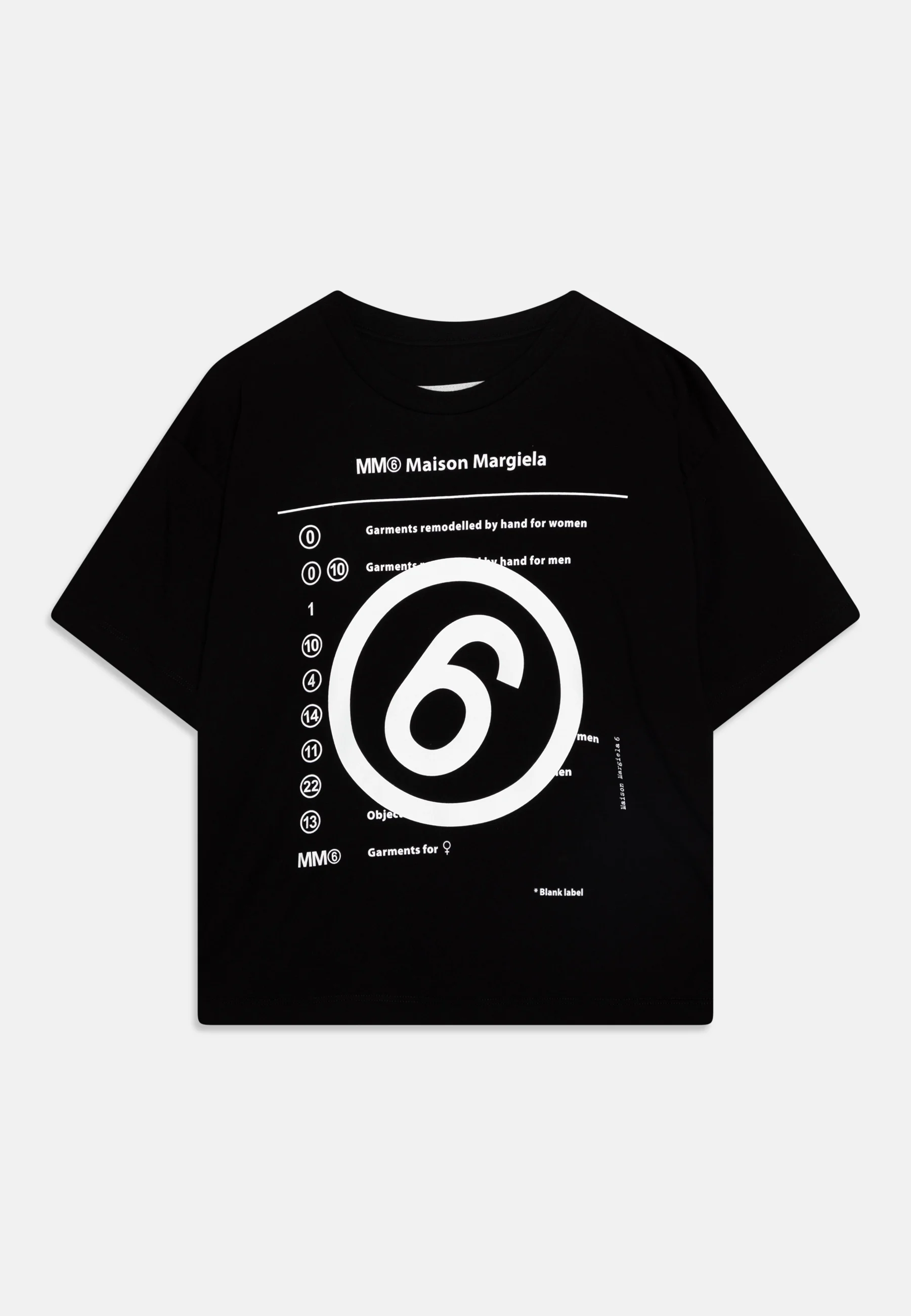 MM6 Maison Margiela UNISEX - Camiseta con estampado
